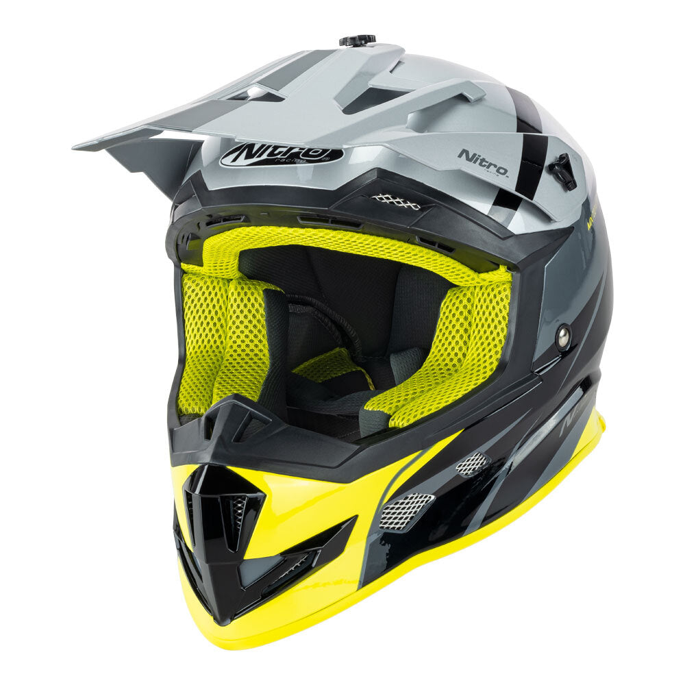 NITRO MX700 RECOIL GREY/BLACK/FLURO XS