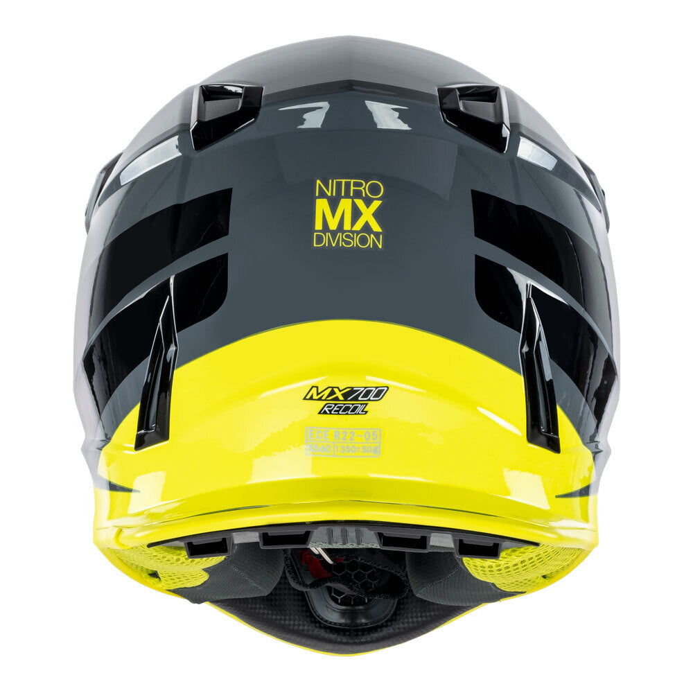 NITRO MX700 RECOIL GREY/BLACK/FLURO M