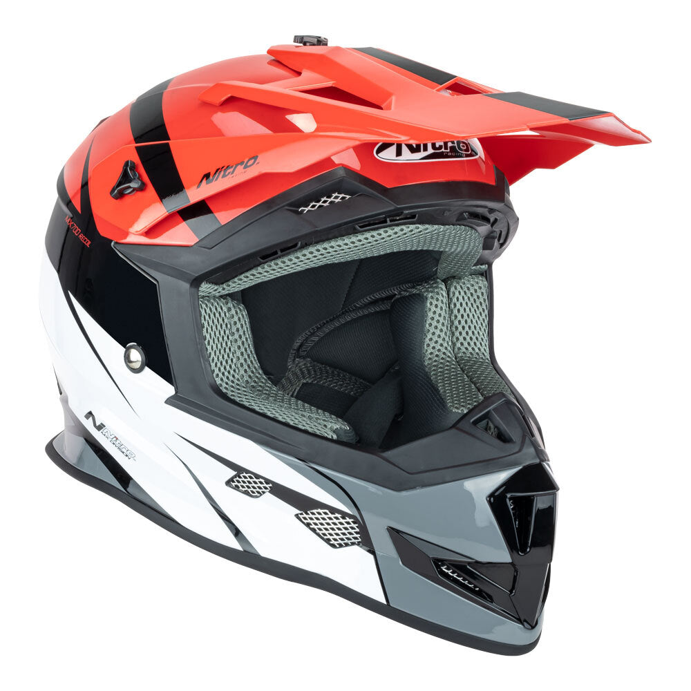 NITRO MX700 YOUTH RECOIL RED/BLACK/WHITE L
