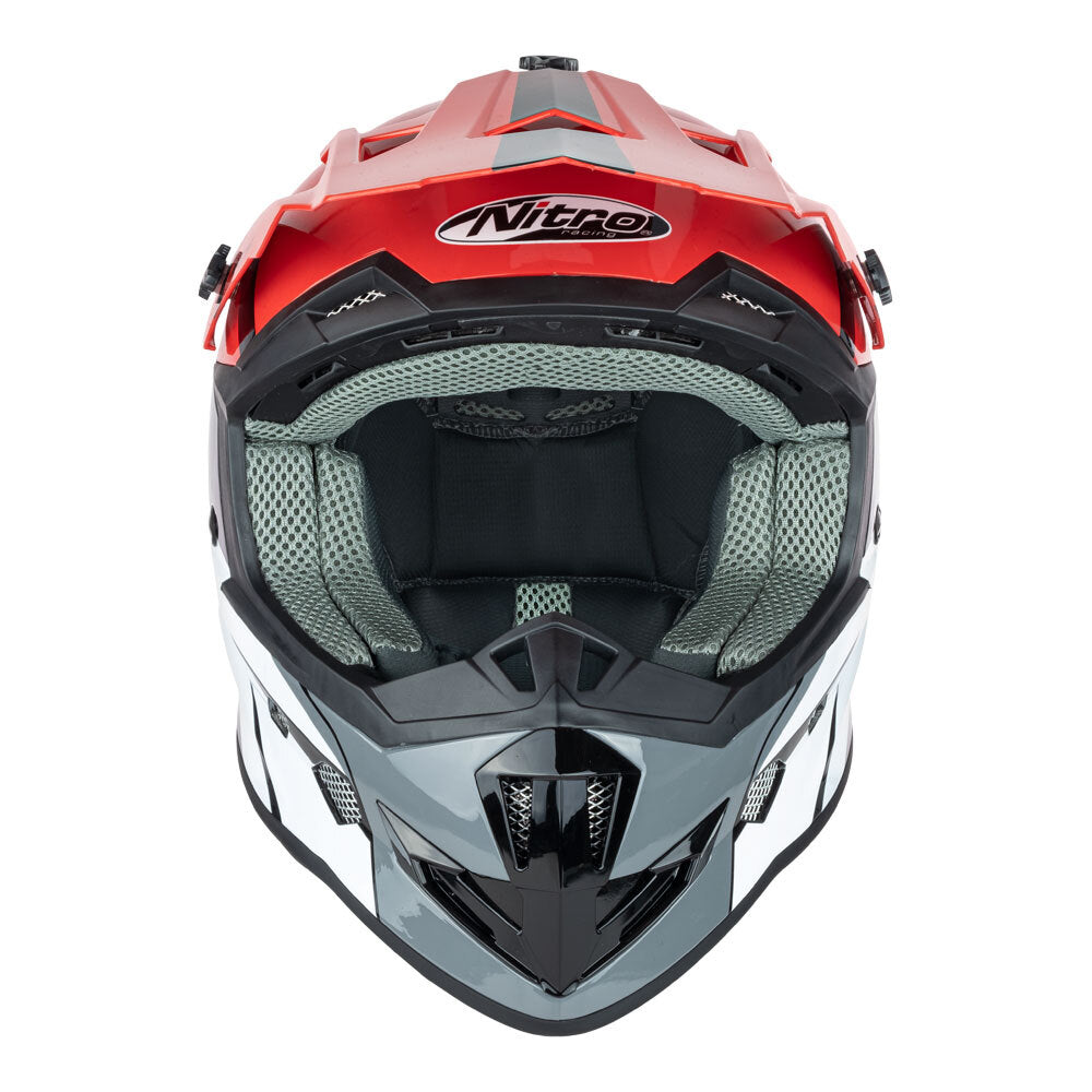 NITRO MX700 YOUTH RECOIL RED/BLACK/WHITE L