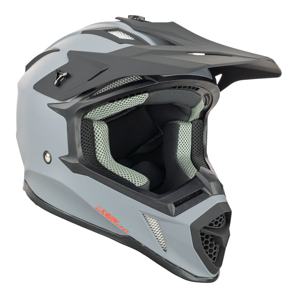 NITRO MX760 SATIN GUNMETAL/RED LOGO S
