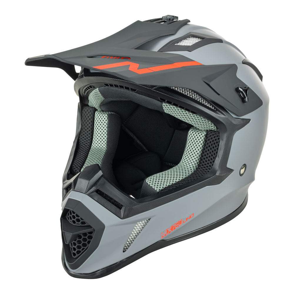 NITRO MX760 SATIN GUNMETAL/RED LOGO M