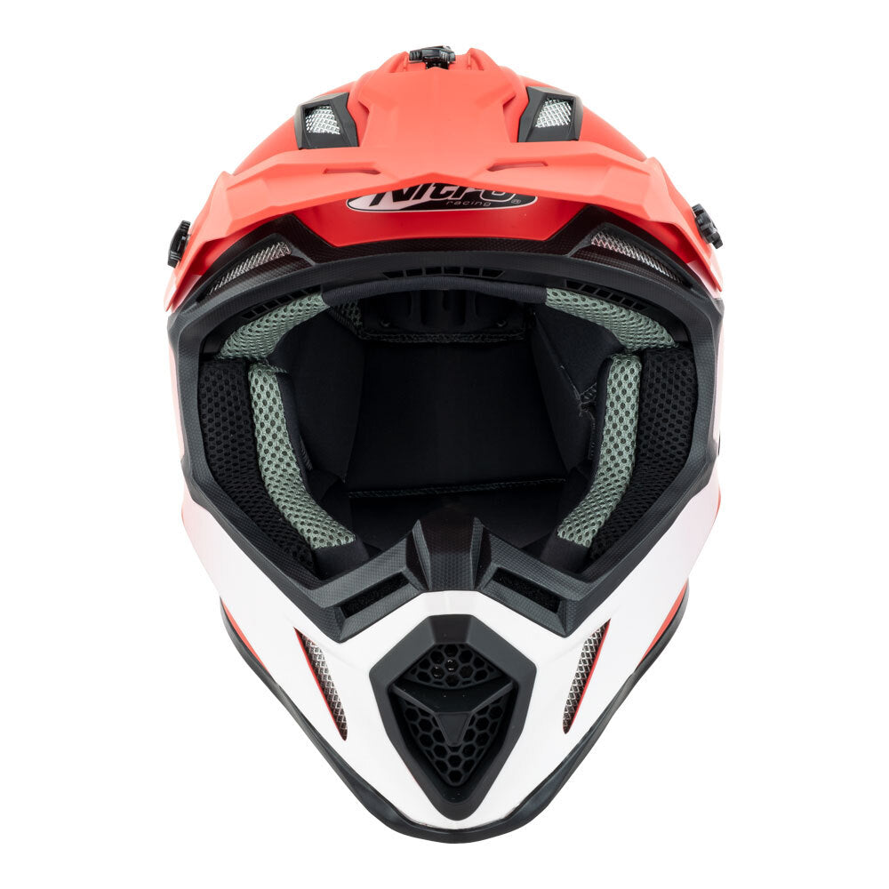 NITRO MX760 SATIN RED/WHITE M