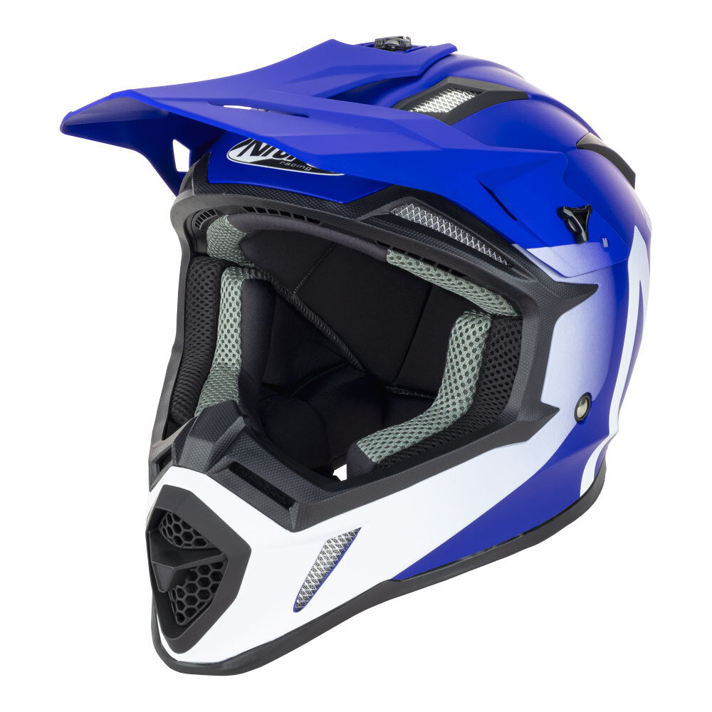 NITRO MX760 SATIN BLUE/WHITE M