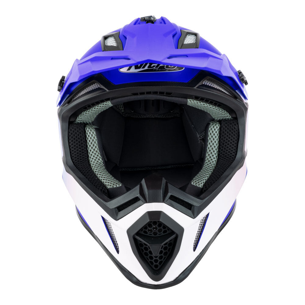 NITRO MX760 SATIN BLUE/WHITE M