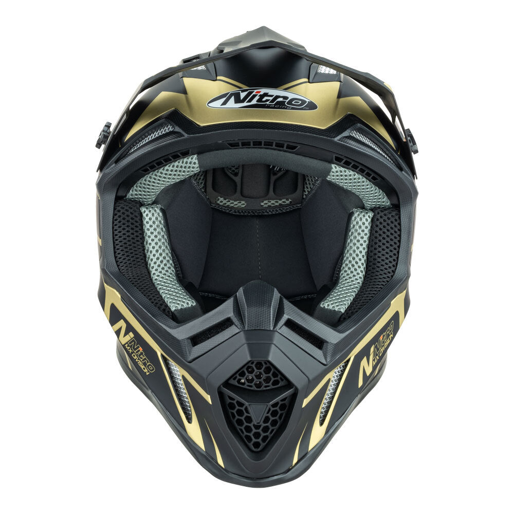 NITRO MX760 SATIN BLACK/GOLD S