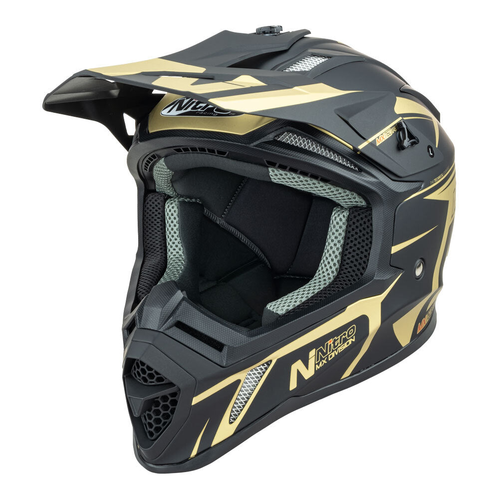 NITRO MX760 SATIN BLACK/GOLD S