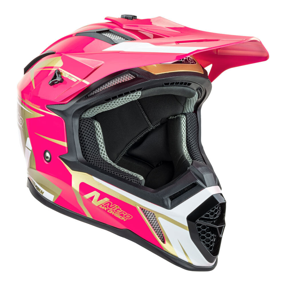 NITRO MX760 PINK/WHITE/GOLD S