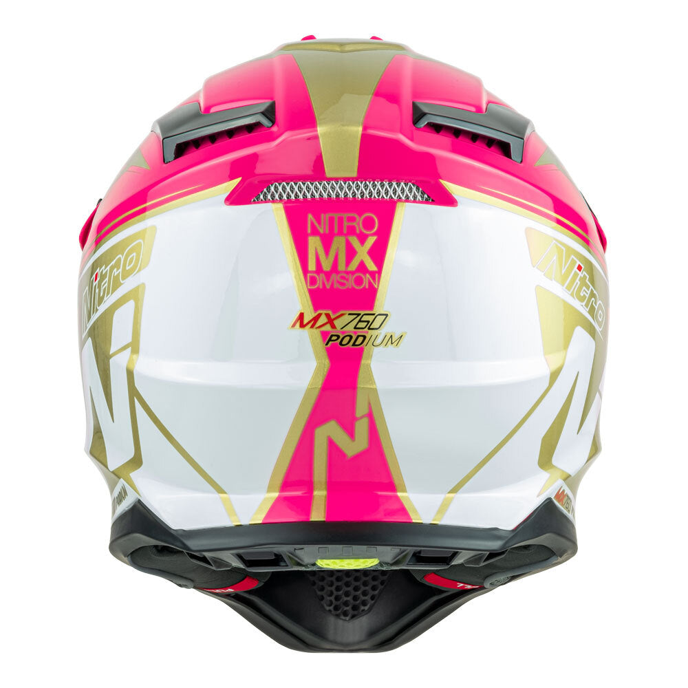 NITRO MX760 PINK/WHITE/GOLD M