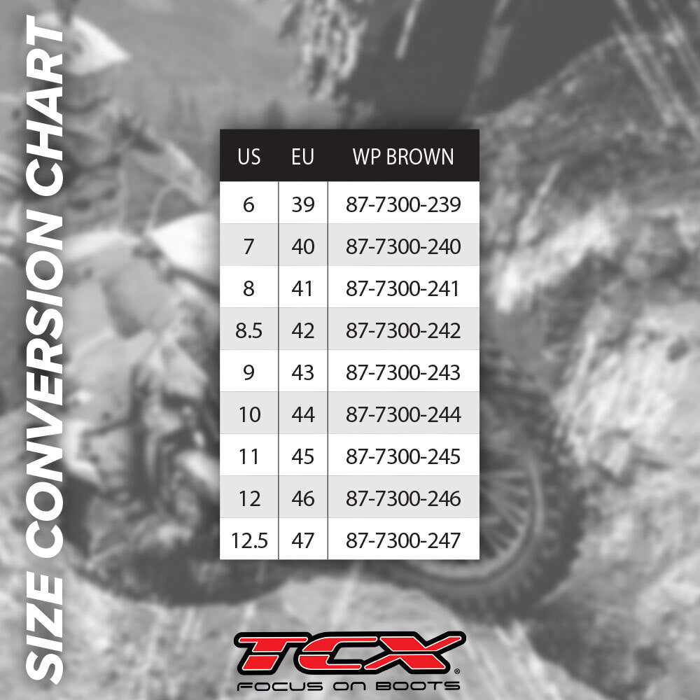 TCX X-BLEND WATERPROOF BOOTS BROWN EU 44