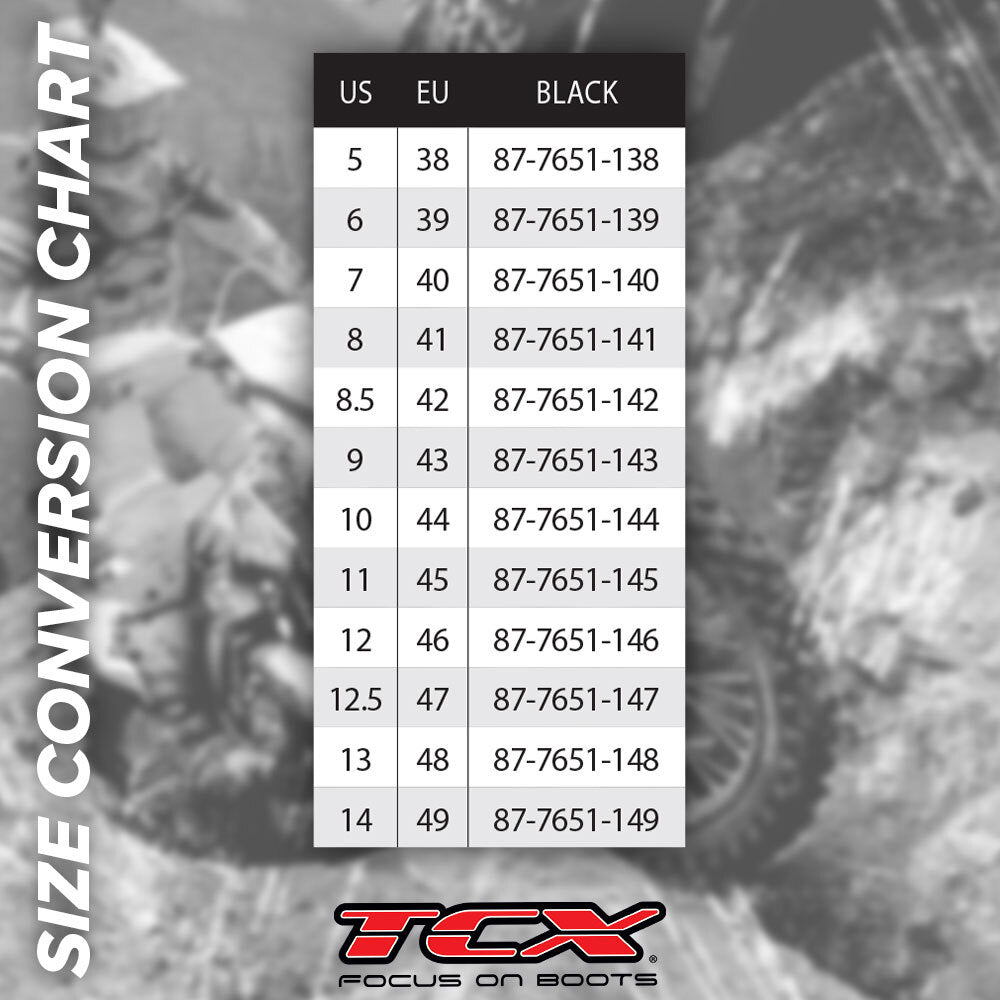 TCX RT-RACE PRO AIR BOOTS BLACK EU 47