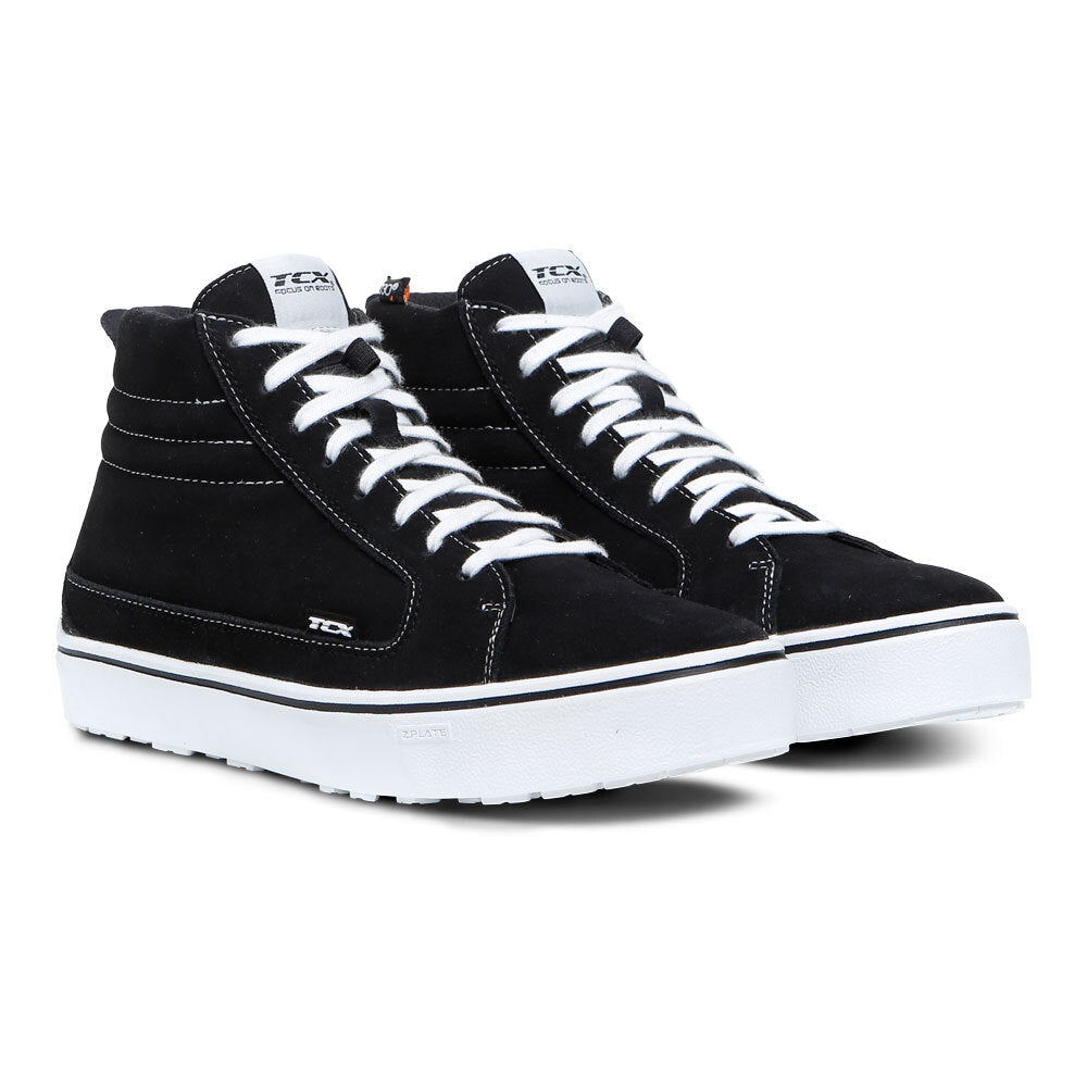 TCX STREET 3 WATERPROOF BOOTS BLACK/ WHITE 48