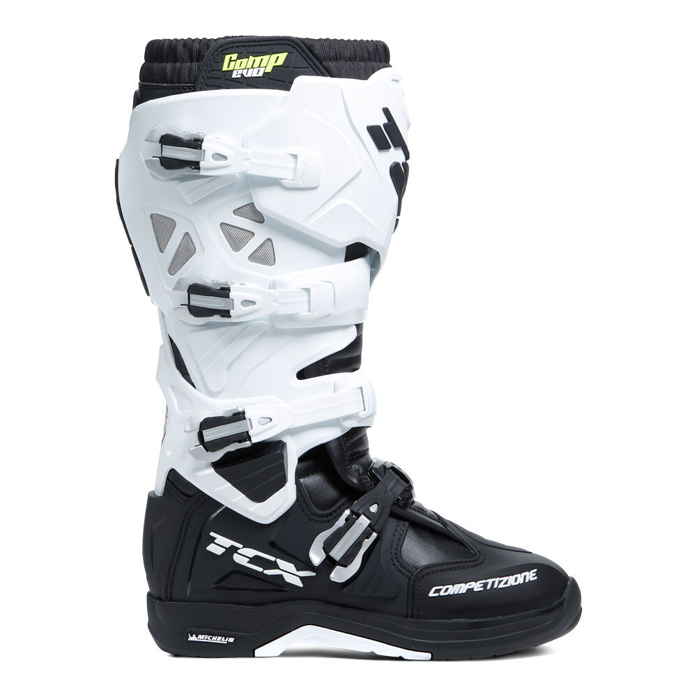 TCX COMP EVO 2 MICHELIN® BOOTS BLACK/WHITE EU 40