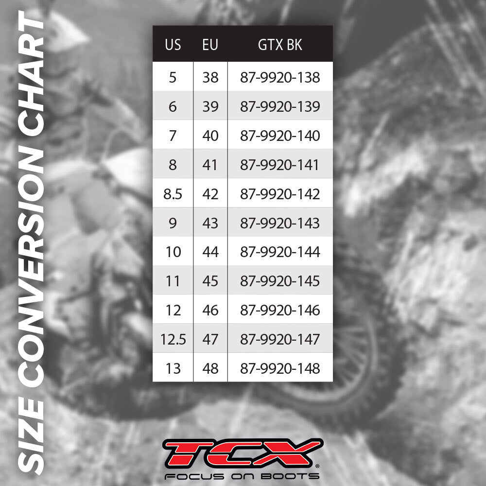 TCX BAJA GORE-TEX® WATERPROOF BOOTS BLACK EU 40
