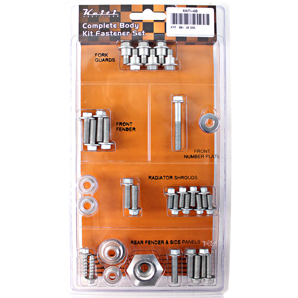 KEITI - COMPLETE BODY KIT FASTNER SET - KTM - 88-1KKM-48
