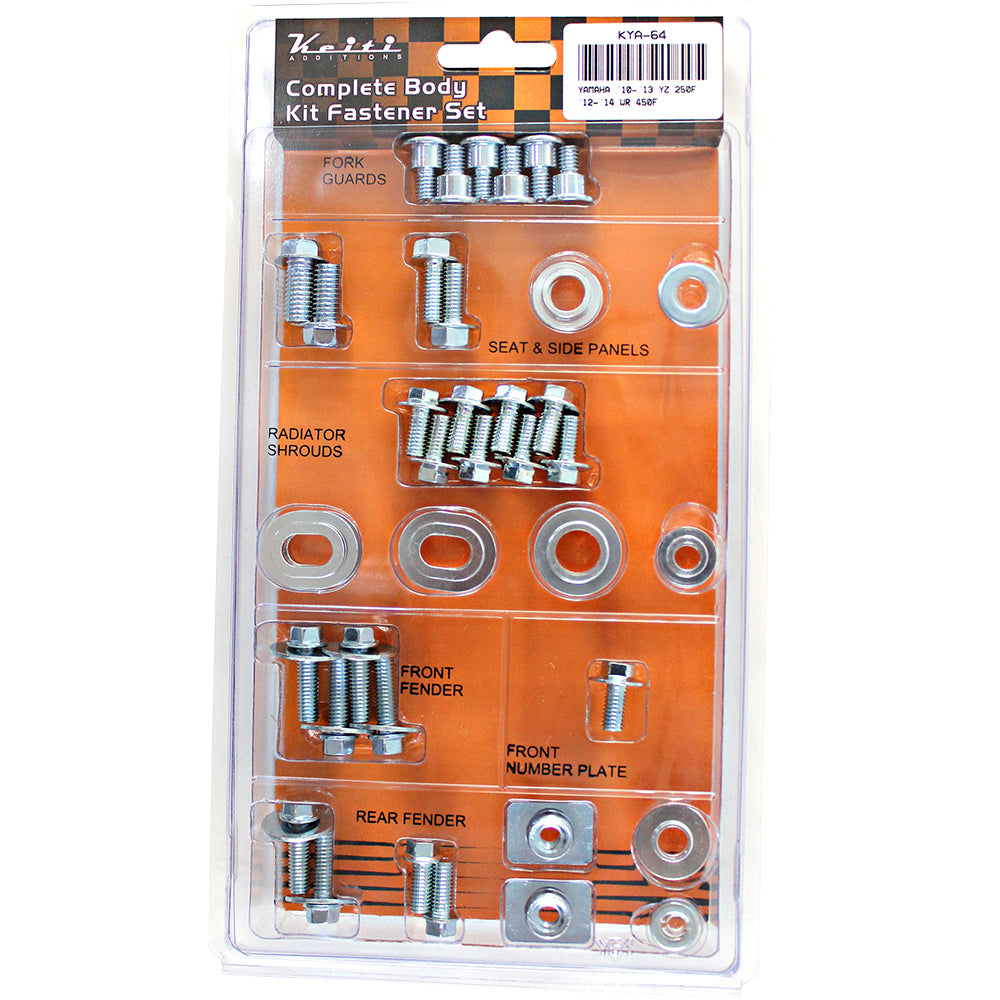 KEITI - COMPLETE BODY KIT FASTNER SET - YAMAHA - 88-1KYA-64