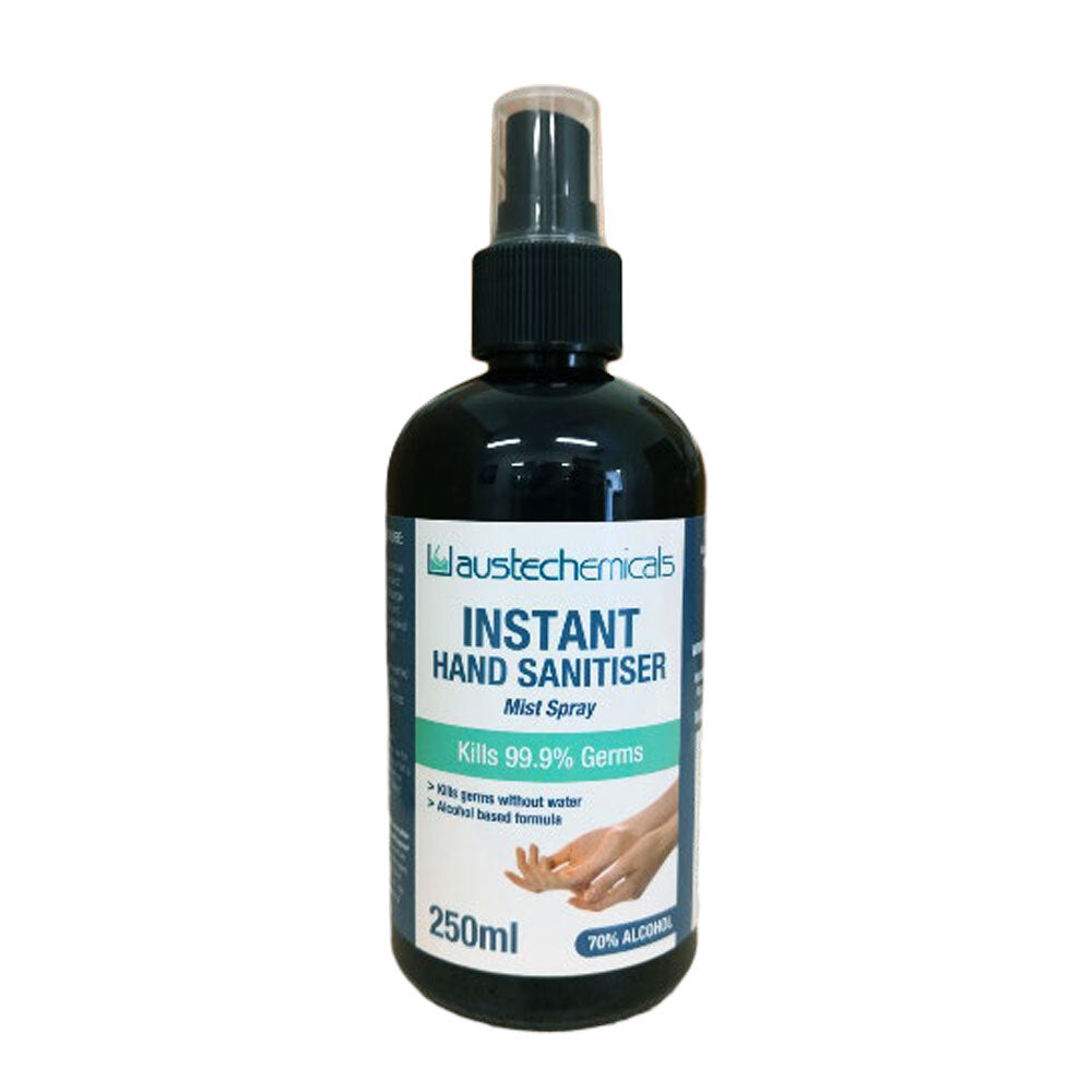 HAND SANITISER 250ML SPRAY PACK