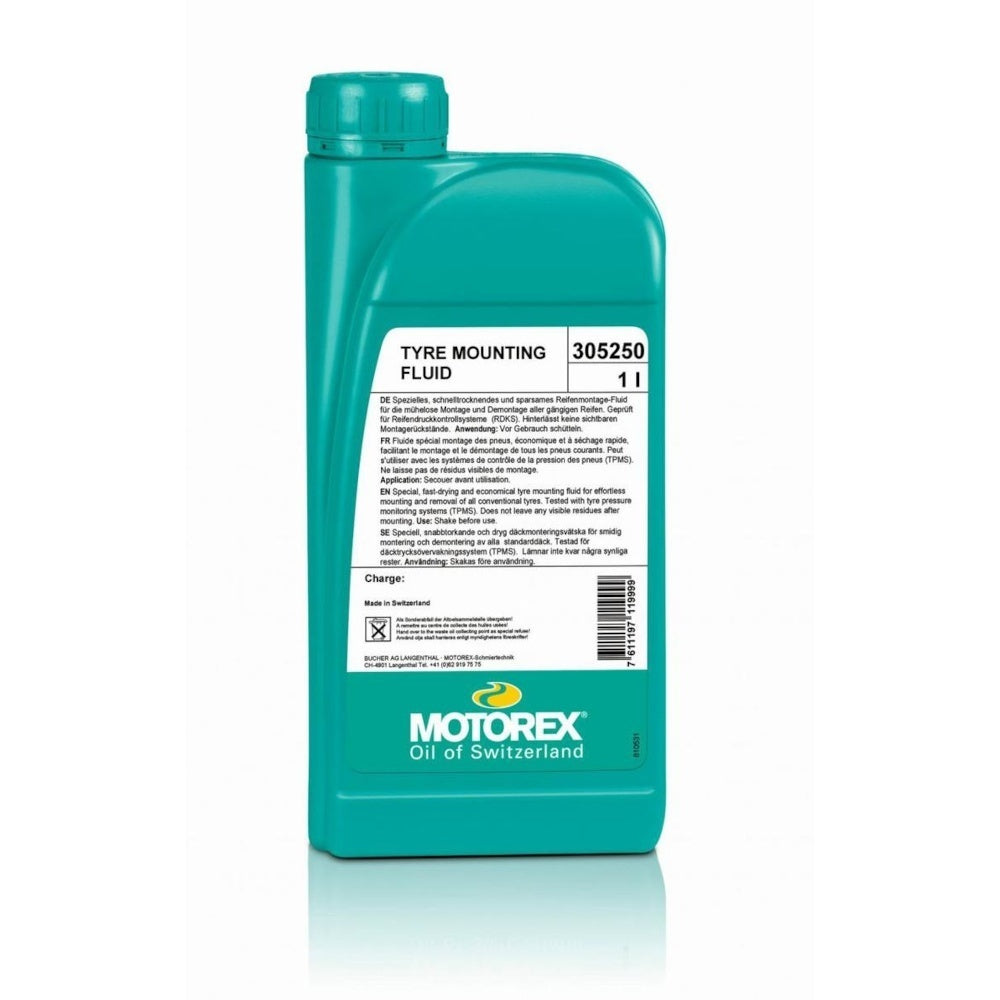 Motorex Tyre Mounting Fluid - 1 Litre (12) (350+ Tyres)