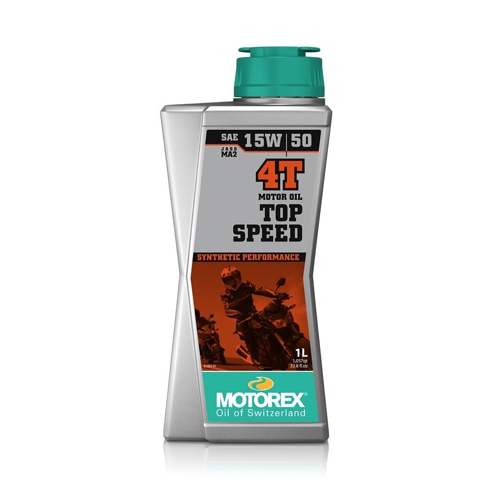 Motorex Top Speed MC 4T 15W50 - 1 Litre (10)