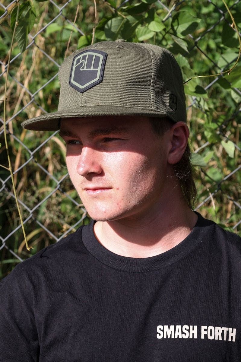 FIST Shield Snapback Cap Olive