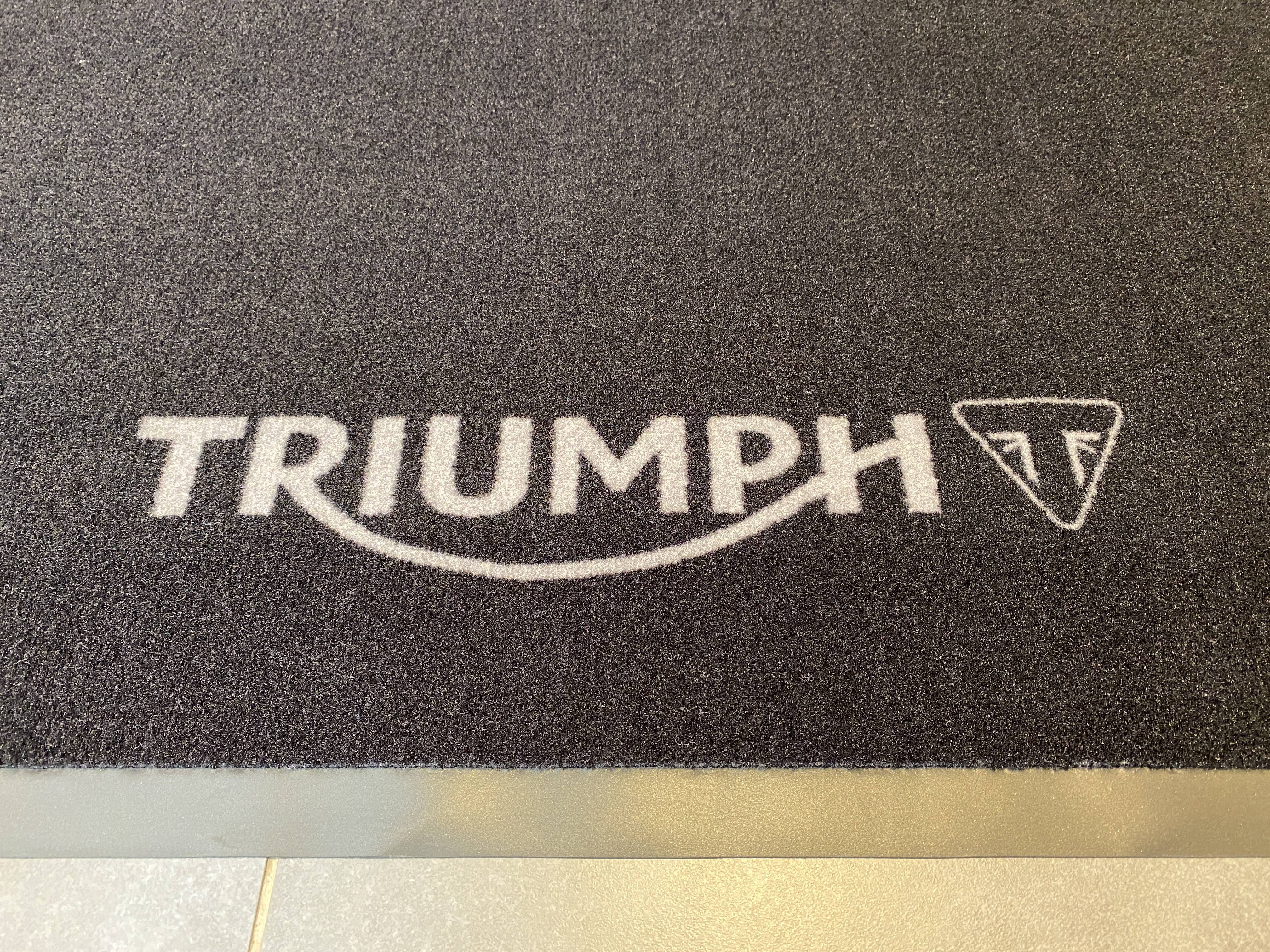 Triumph Garage Mat