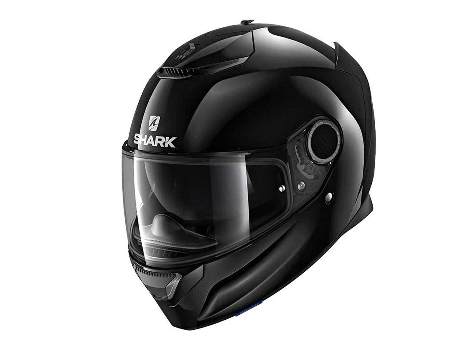 SHARK SPARTAN BLANK BLACK XL
